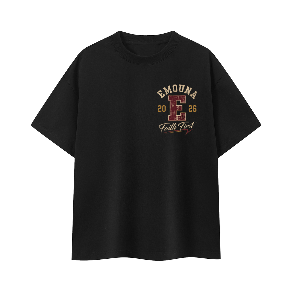 T-shirt Oversize Heavyweight EMOUNA 2026 – 400 GSM | EMETH