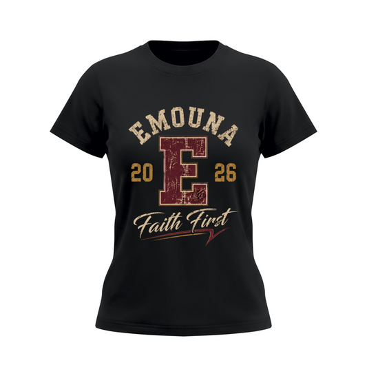 T-shirt Femme EMETH Emouna – Faith First Premium Slim Fit 230G