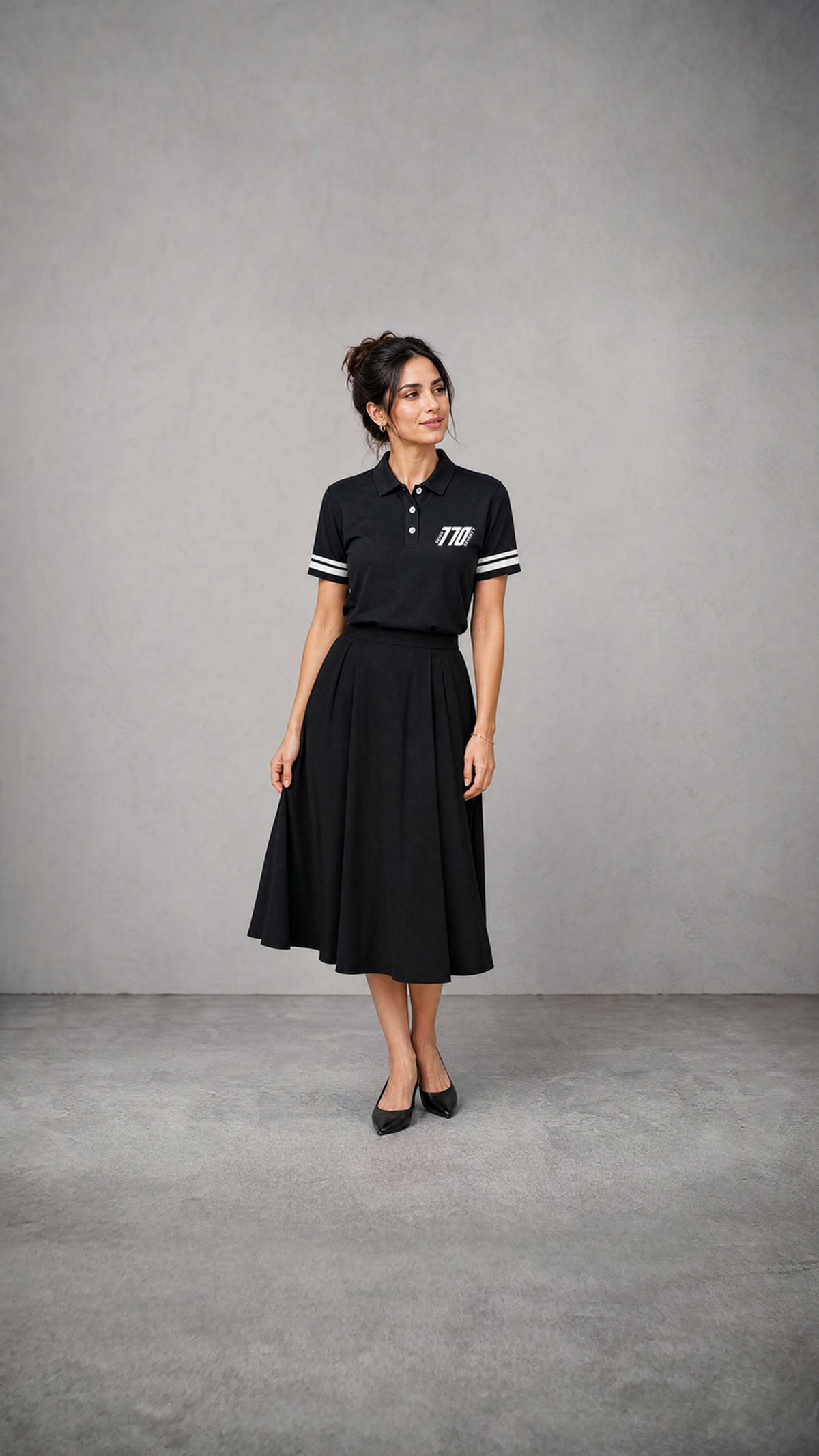 Polo Femme EMETH 770 Premium – Polo Streetwear Élégant en Coton Mélangé