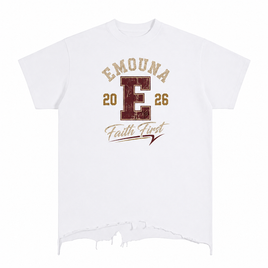 Vintage Cropped EMOUNA 2026 T-shirt – 240 GSM | EMETH