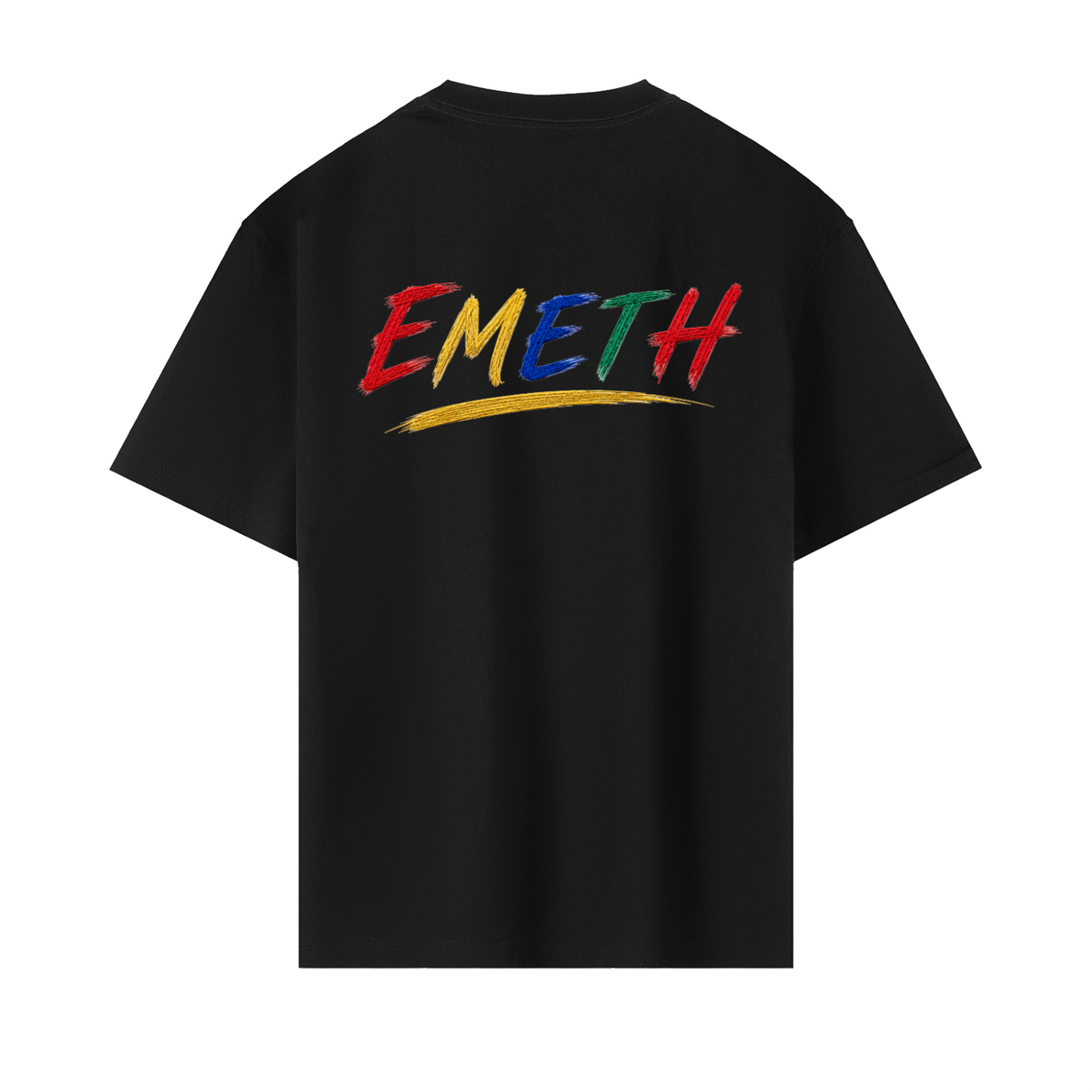 EMETH Signature Couleur T-shirt Oversize