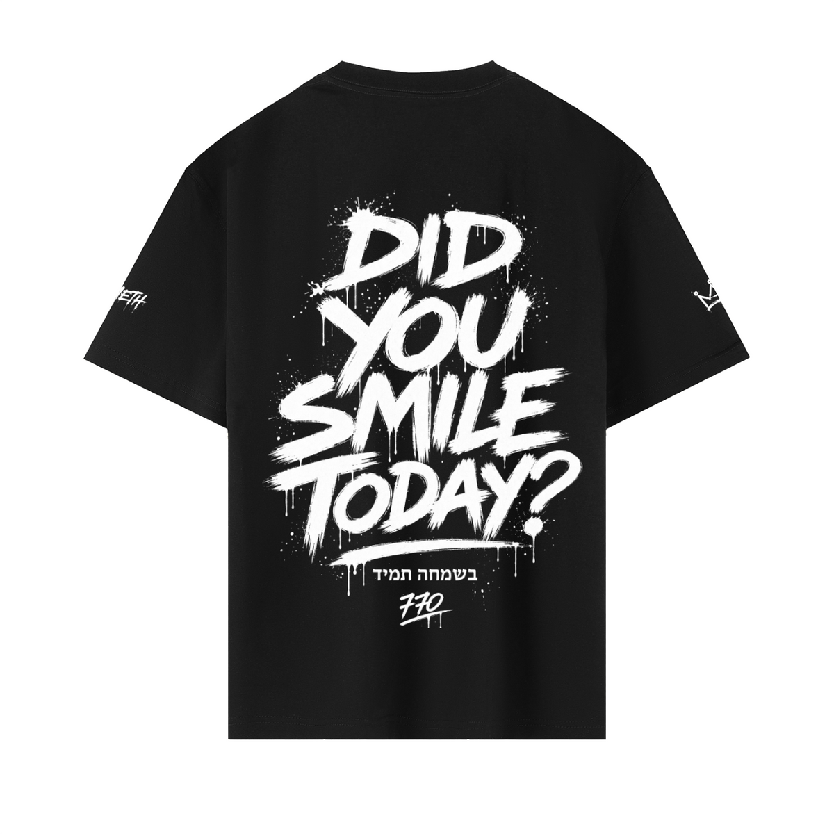 T-shirt Oversize EMETH 770 – Édition Brush