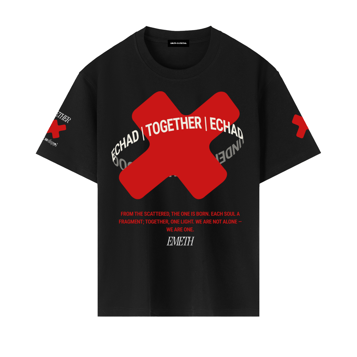 EMETH Echad Ensemble Oversized T-Shirt