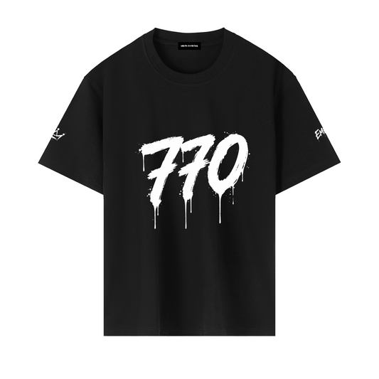 T-shirt Oversize EMETH 770 – Édition Brush