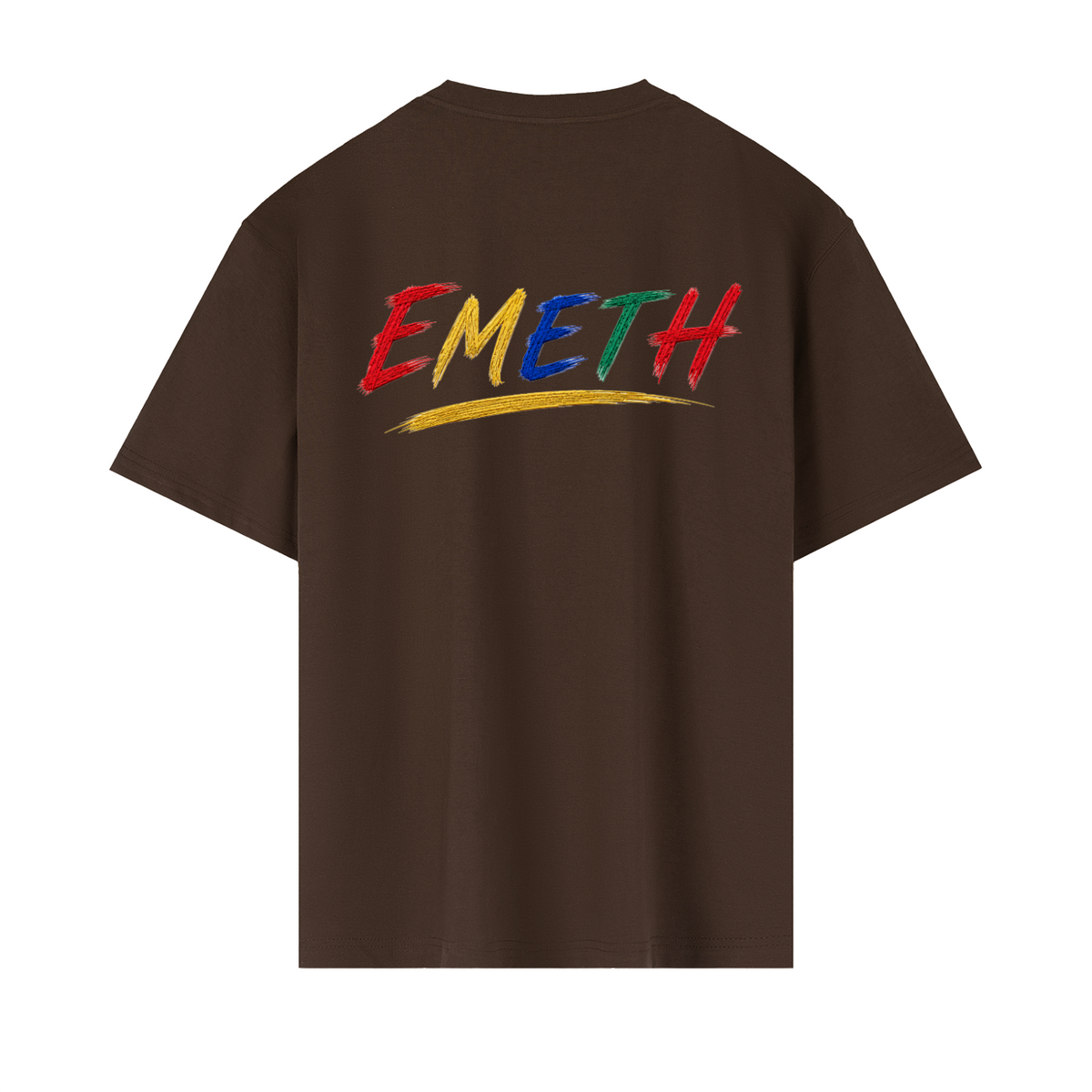 EMETH Signature Couleur T-shirt Oversize