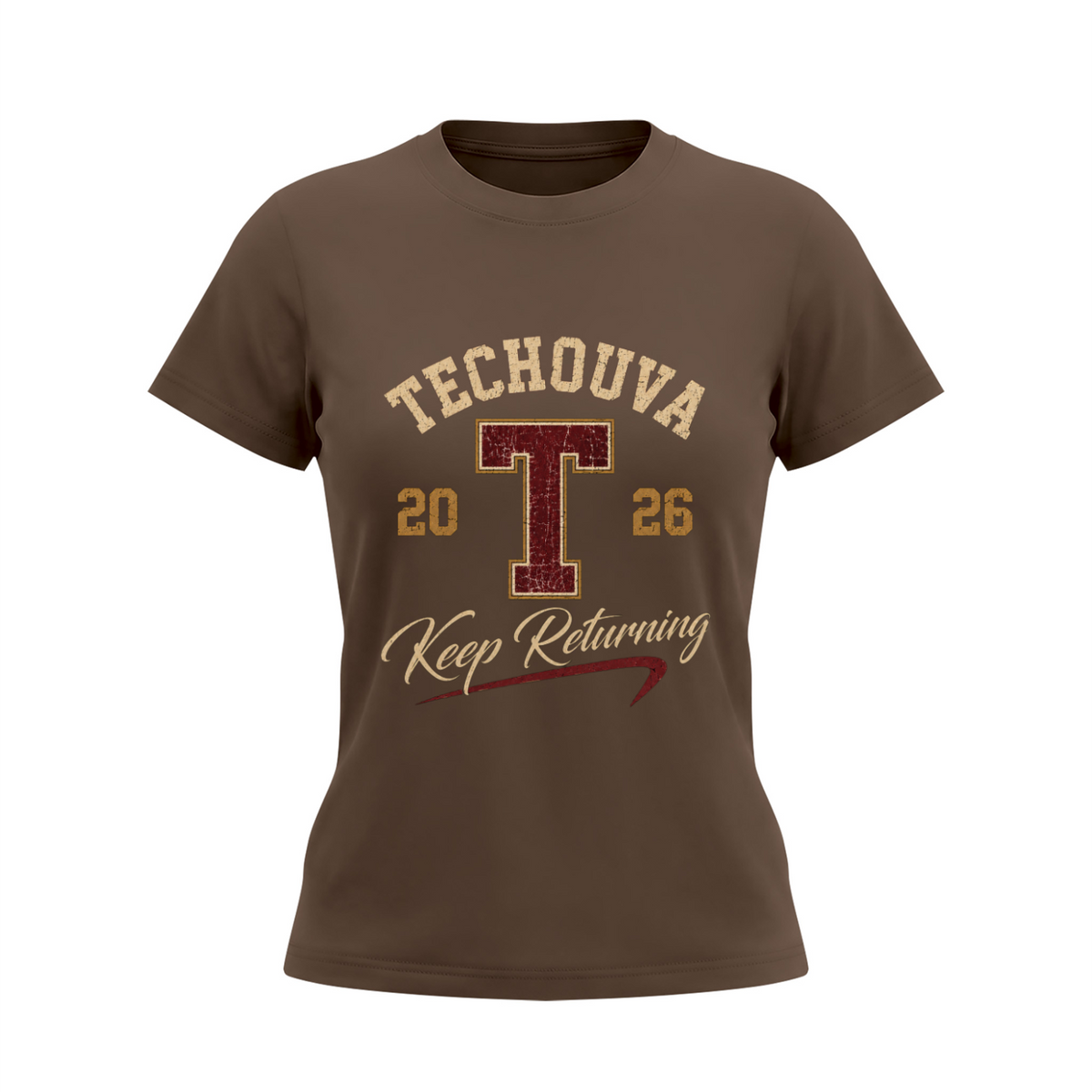 T-shirt Femme EMETH Techouva – Keep Returning Premium Slim Fit 230G