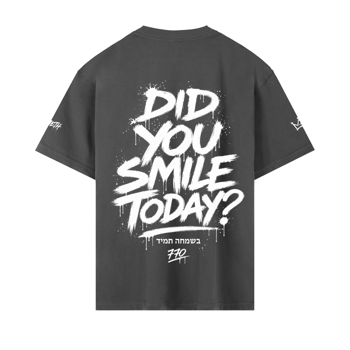 T-shirt Oversize EMETH 770 – Édition Brush