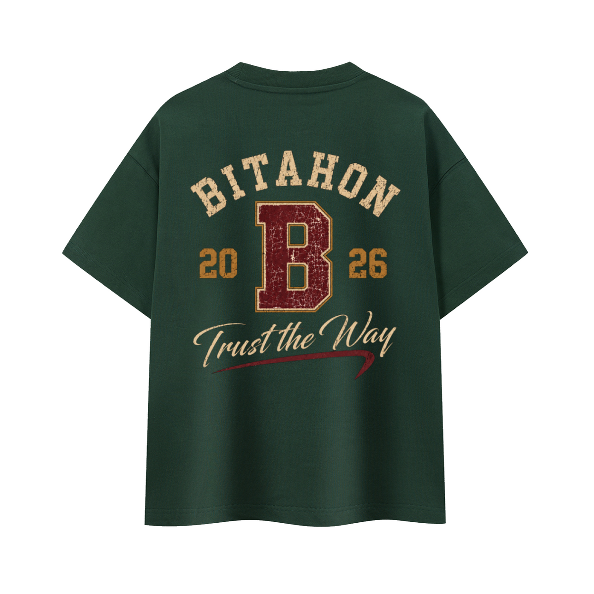 T-shirt Oversize Heavyweight BITAHON 2026 – 400 GSM | EMETH