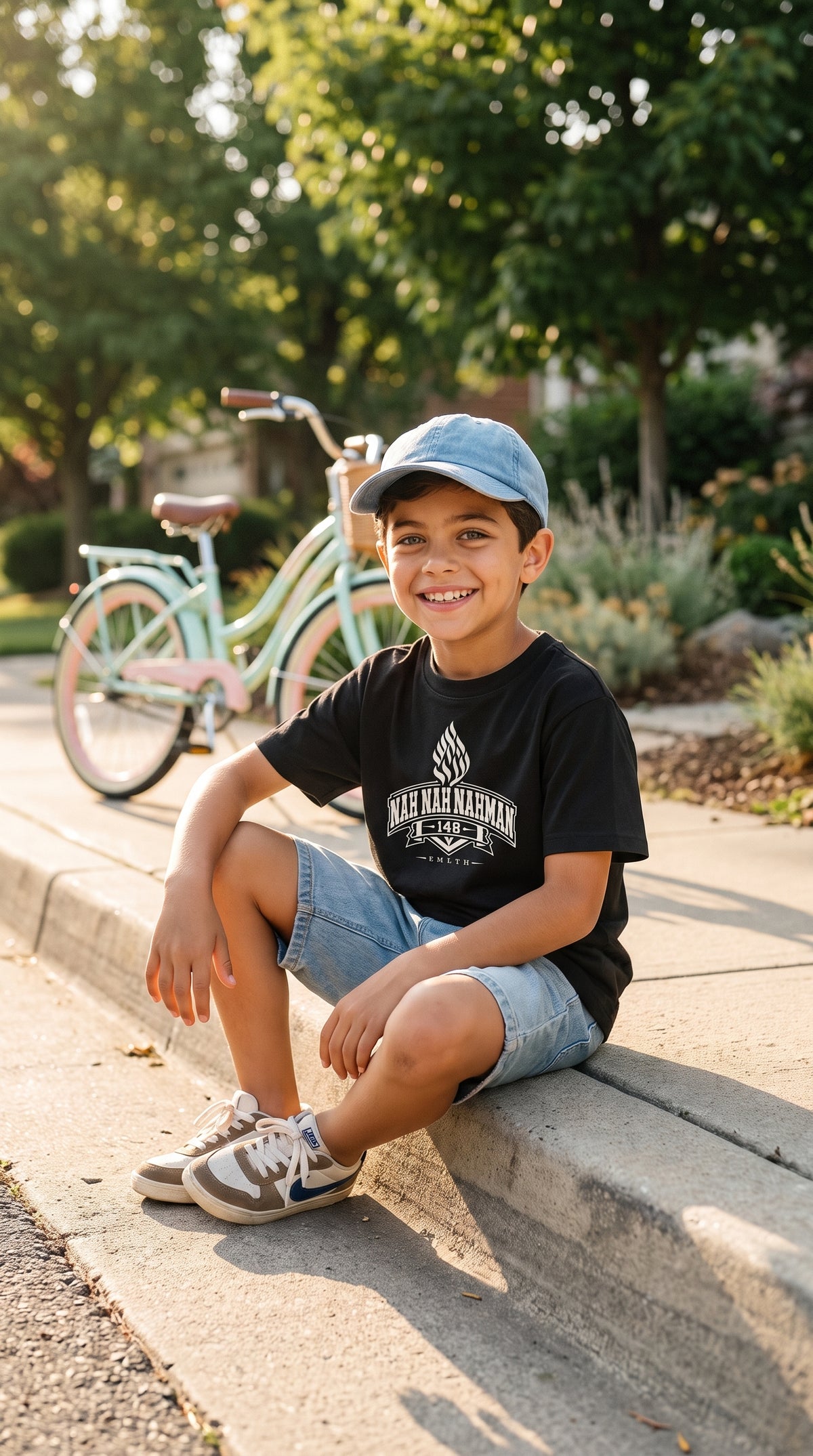 EMETH Kids Na Nah Nahman | T-shirt Coton Premium