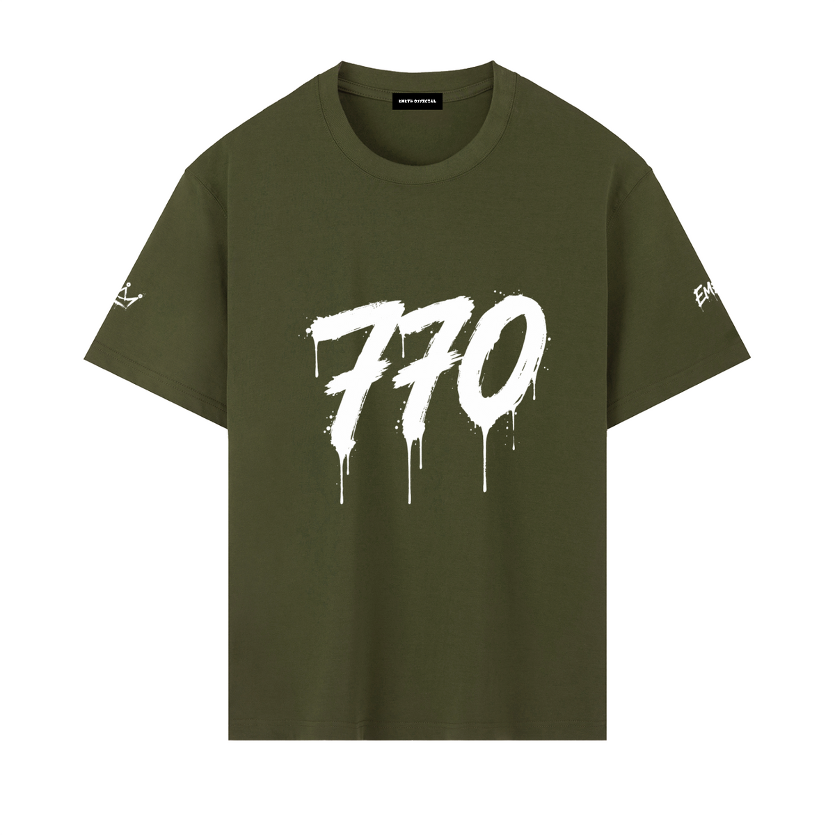 T-shirt Oversize EMETH 770 – Édition Brush