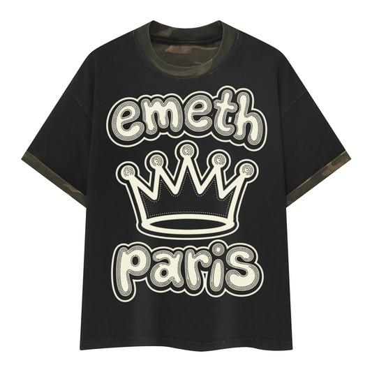 חולצת טישירט אוברסייז EMETH קראון פריז