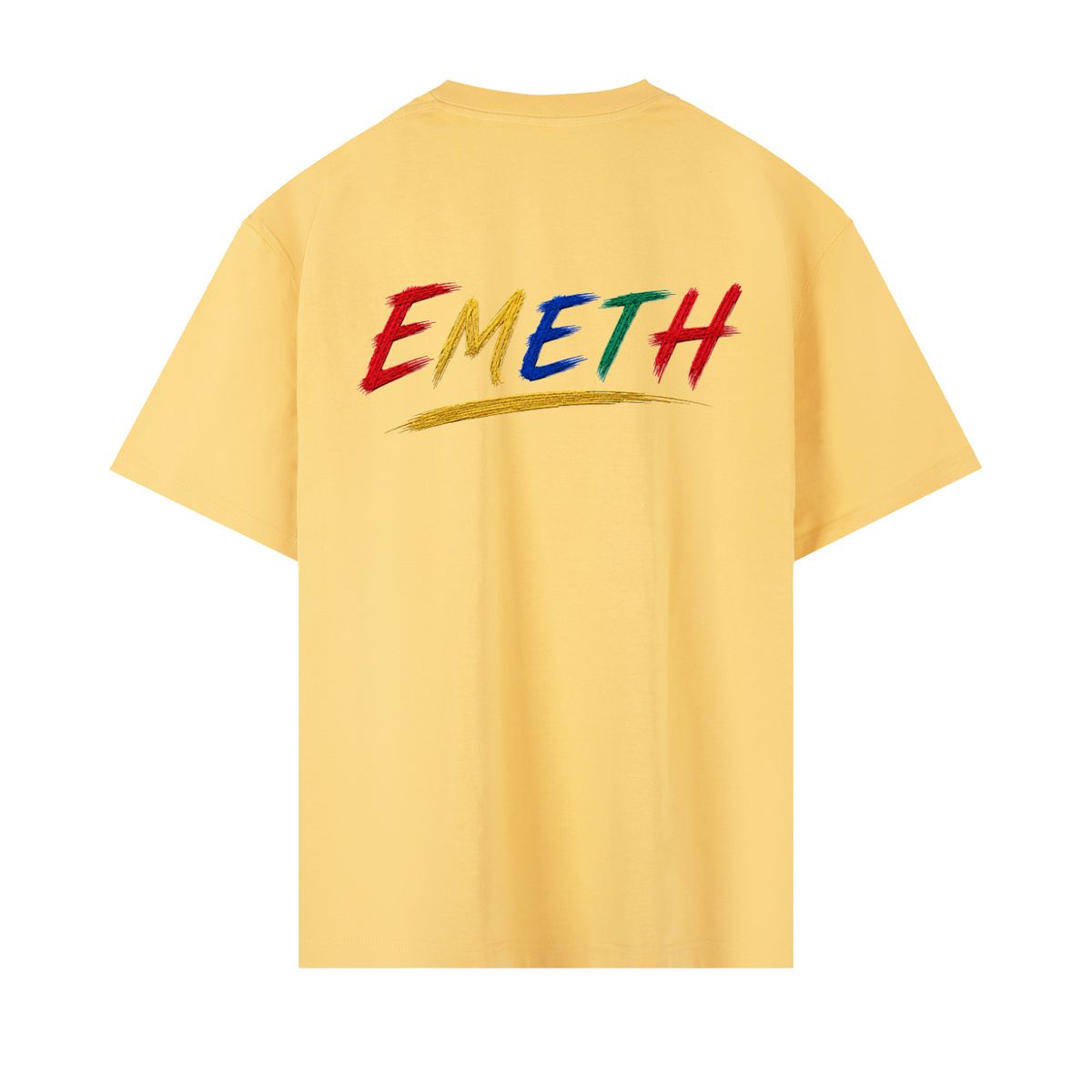 EMETH Signature Couleur T-shirt Oversize