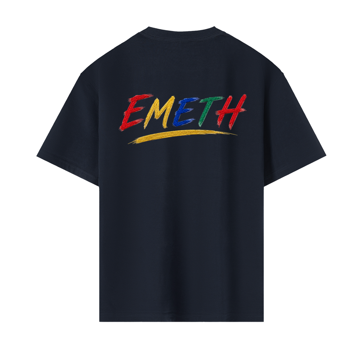 EMETH Signature Couleur T-shirt Oversize