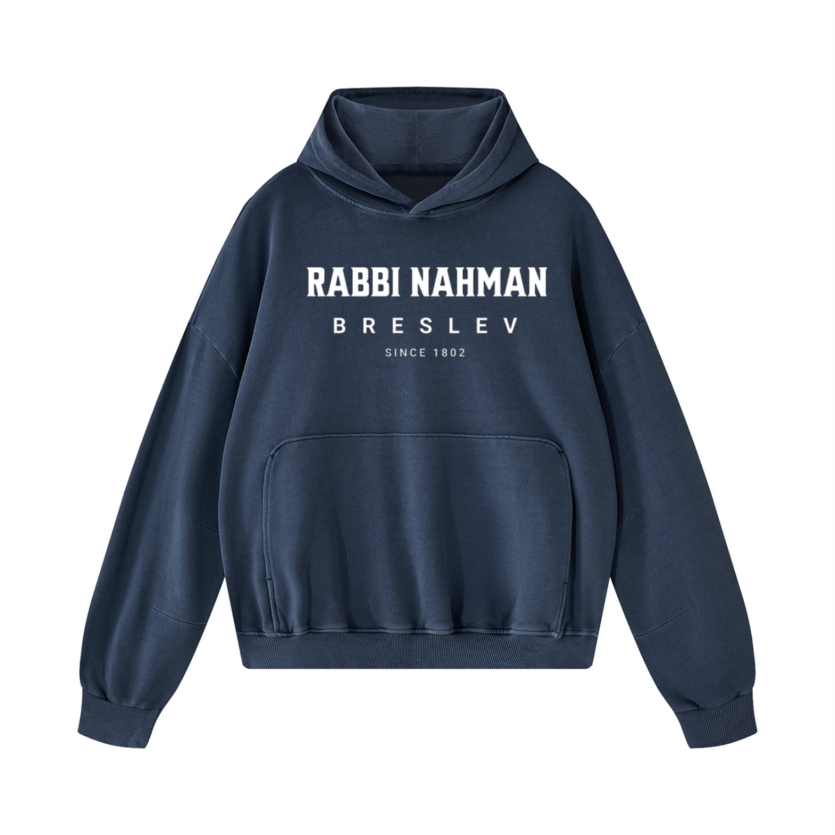 EMETH Rabbi Nahman Breslev | Hoodie Premium Oversized Unisexe 360 g/m²