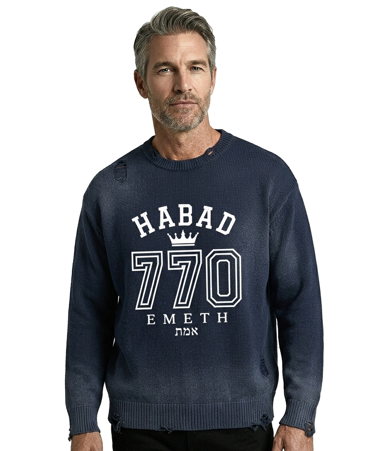 EMETH Habad 770 Sun Fade | Sweat Col Rond