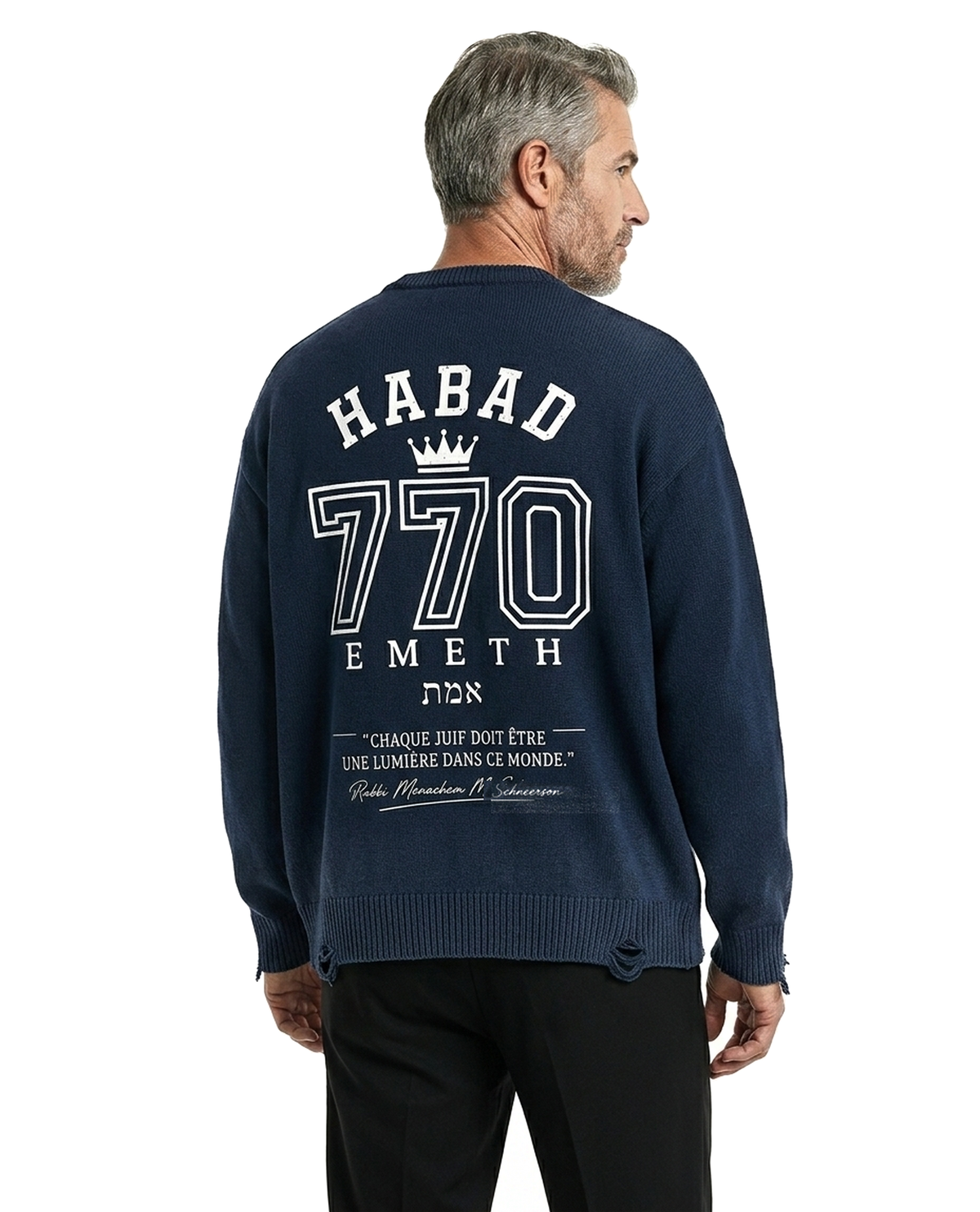 EMETH Habad 770 Sun Fade | Sweat Col Rond