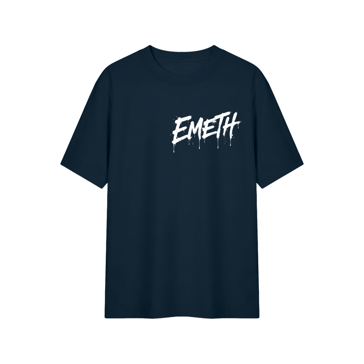 T-shirt Signature EMETH™ – Édition Graffiti | 240 GSM