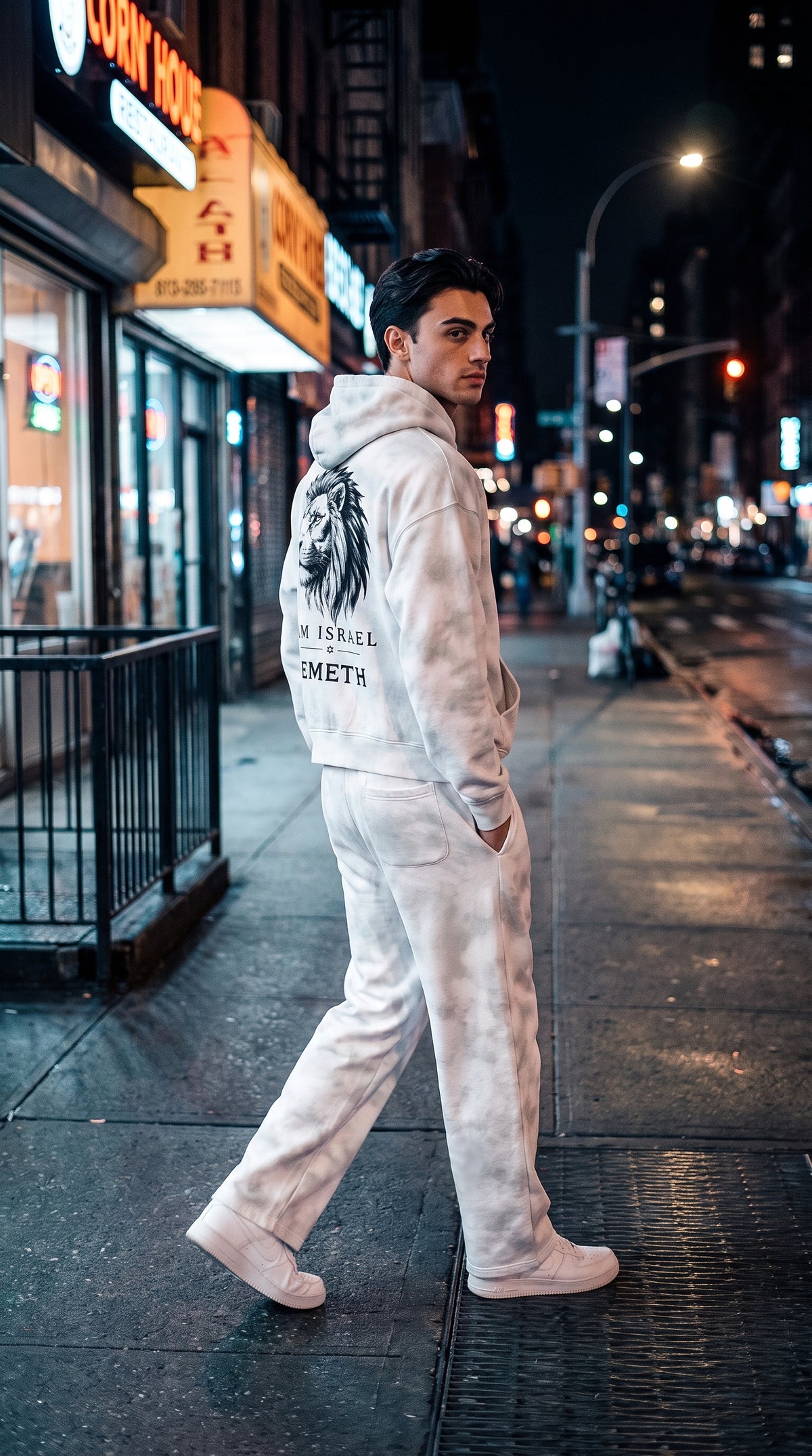 EMETH Am Israël Lion | Jogger Vintage