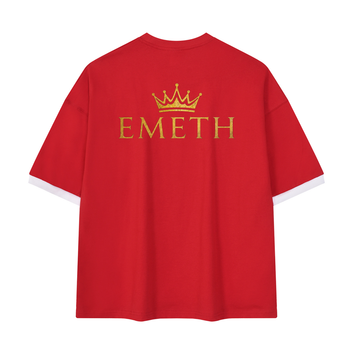 EMETH Golden Phoenix Oversized T-Shirt