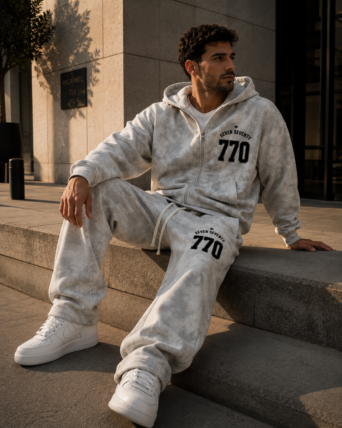 EMETH 770 Vintage Zip Hoodie