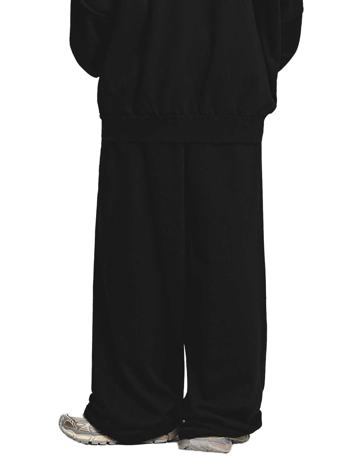 EMETH™ Jogger Snow Wash Bords Bruts | Pantalon Oversize