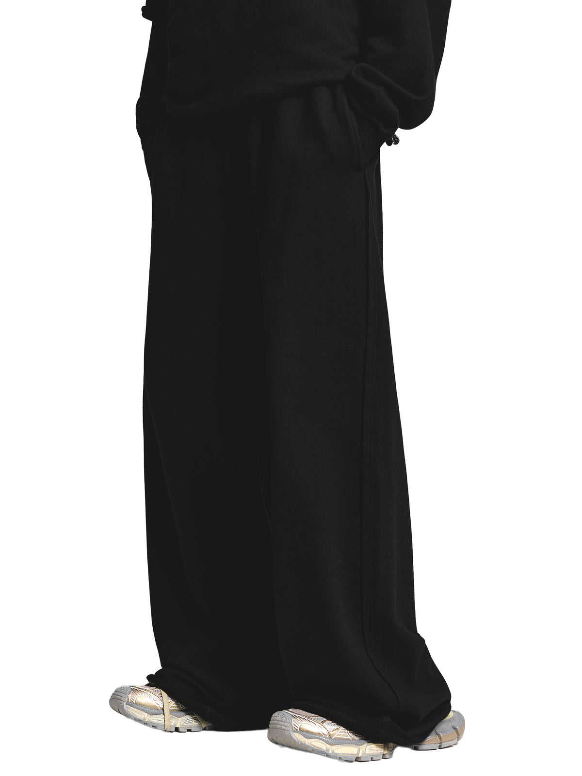 EMETH™ Jogger Snow Wash Bords Bruts | Pantalon Oversize