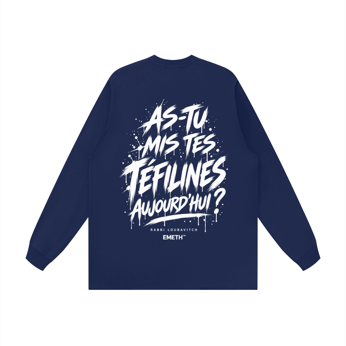 EMETH Mivtzaim Téfilines | T-shirt Manches Longues