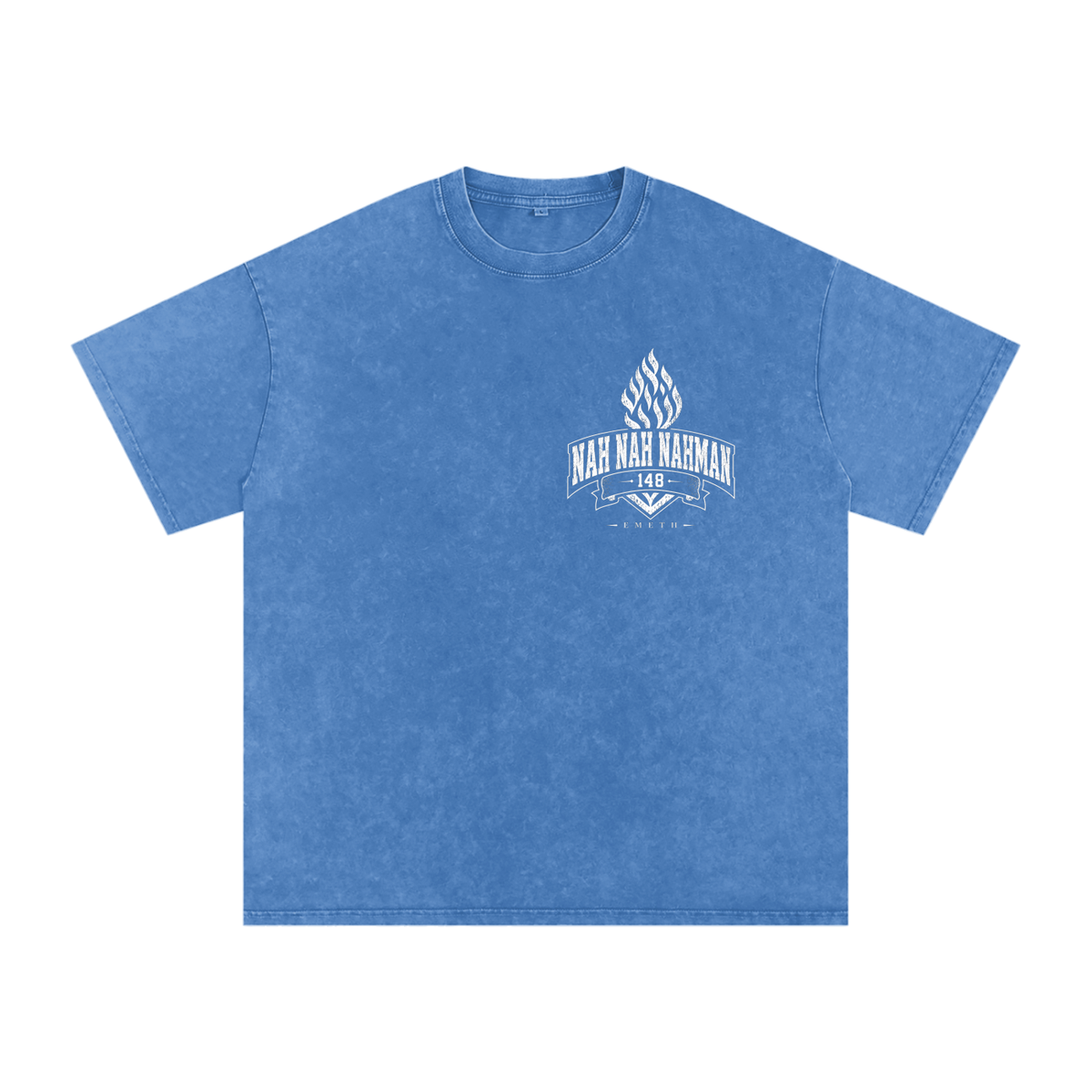 EMETH NAH NAH NAHMAN | T-shirt Snow Wash