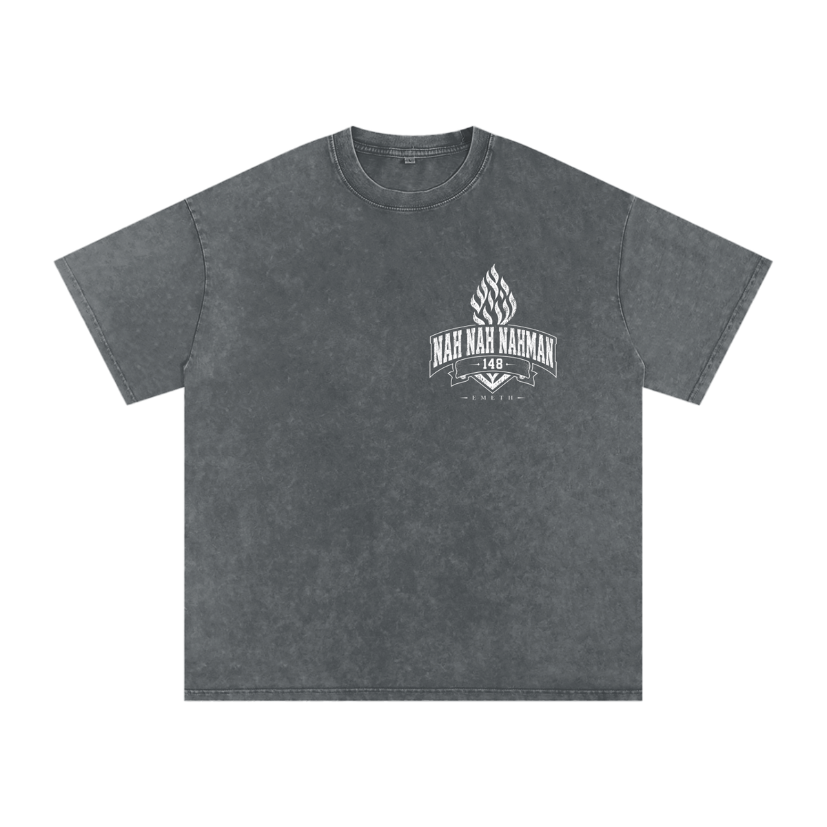 EMETH NAH NAH NAHMAN | T-shirt Snow Wash