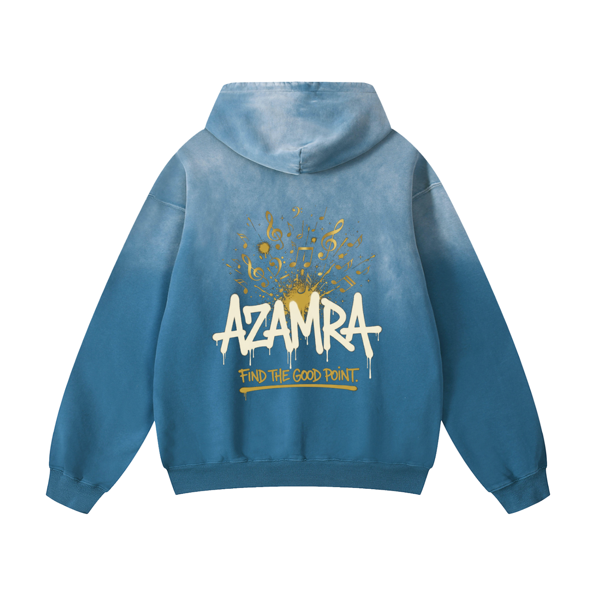 EMETH™ AZAMRA 148 — Hoodie - Gris / S - EMETH