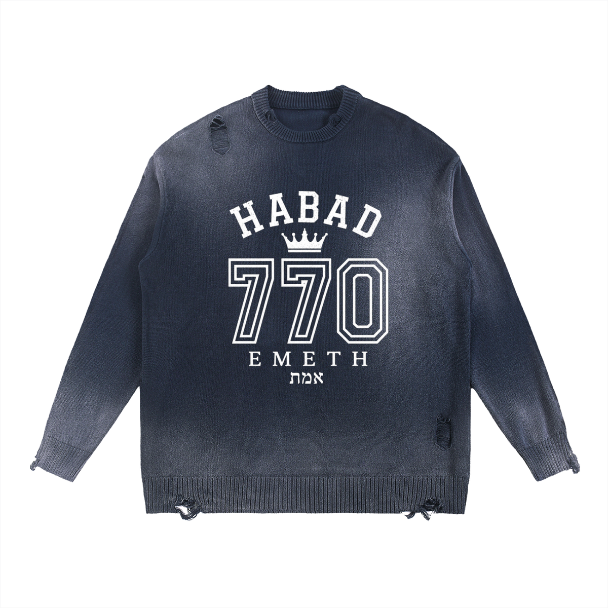 EMETH Habad 770 Sun Fade | Sweat Col Rond