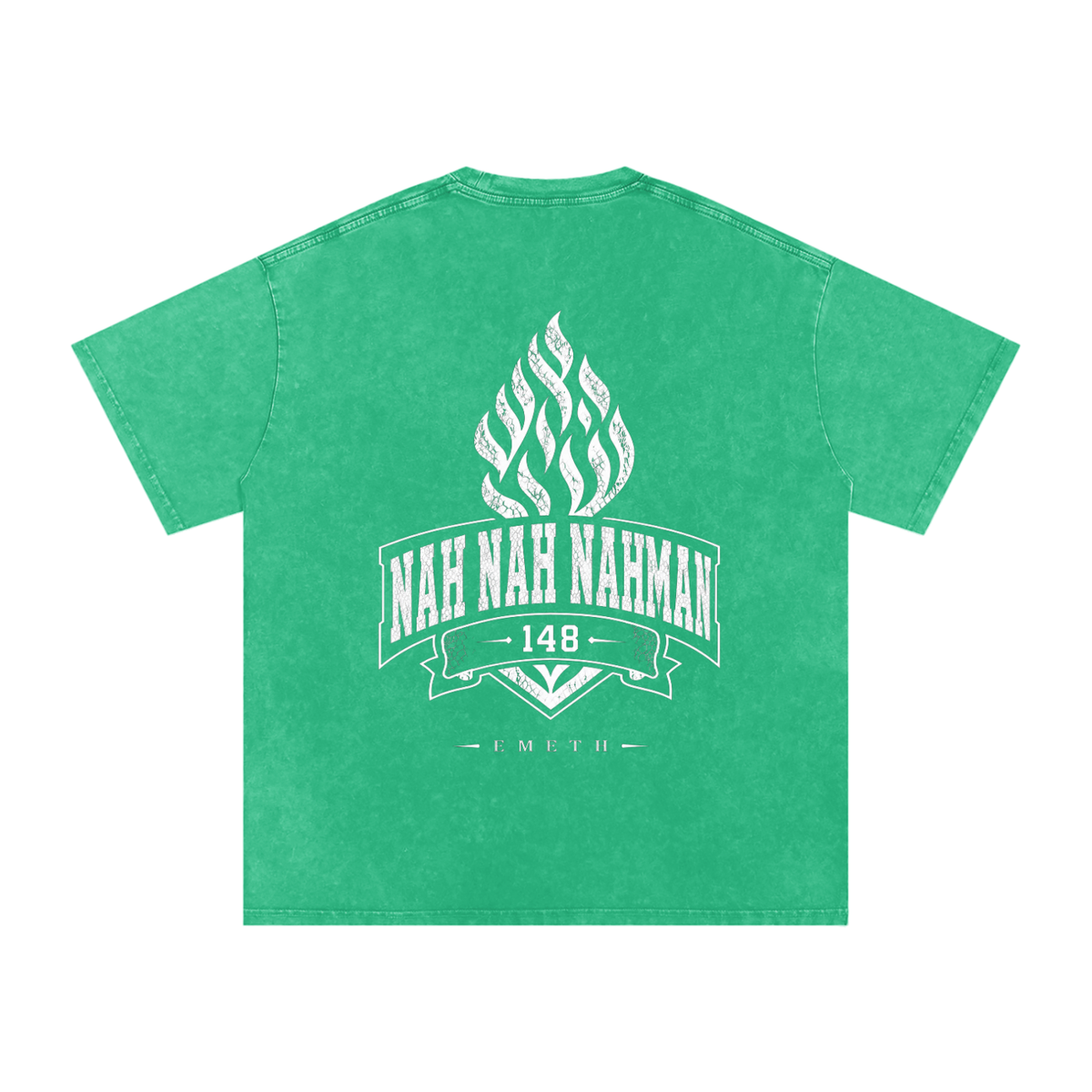 EMETH NAH NAH NAHMAN | T-shirt Snow Wash