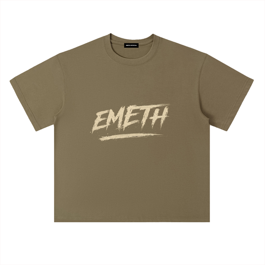 EMETH Essentials | T-shirt Drop Shoulder Doré