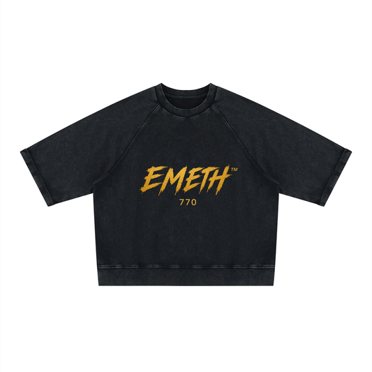 EMETH™ 770 — Sweat Col Rond - Noir / S - EMETH