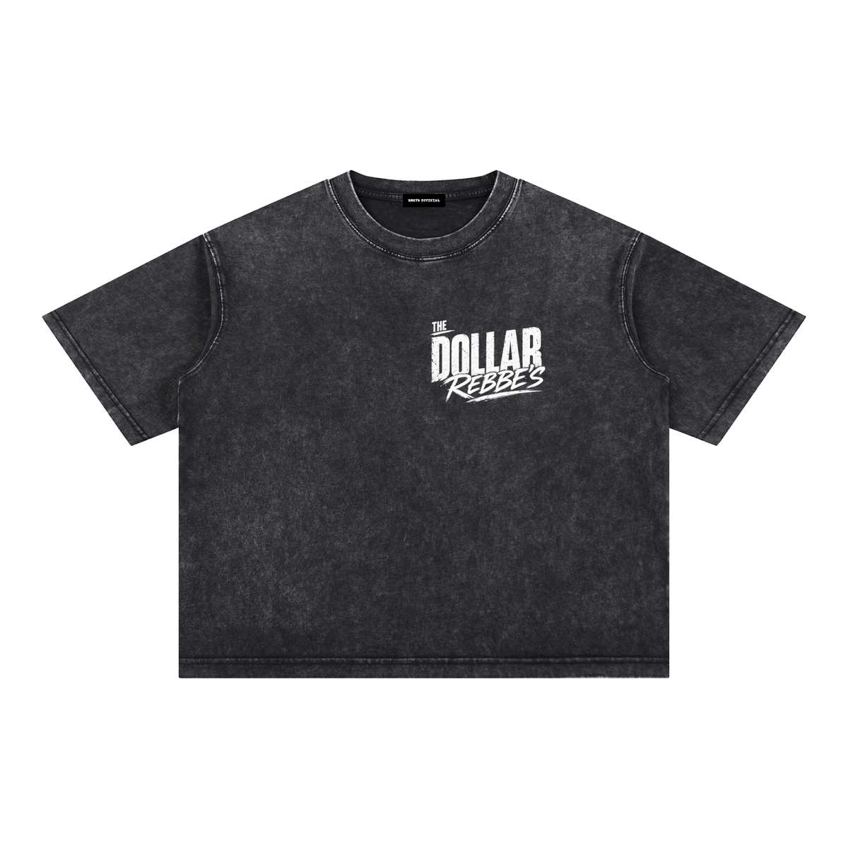 EMETH DOLLAR REBBE'S | T-shirt Boxy Snow Wash 275G