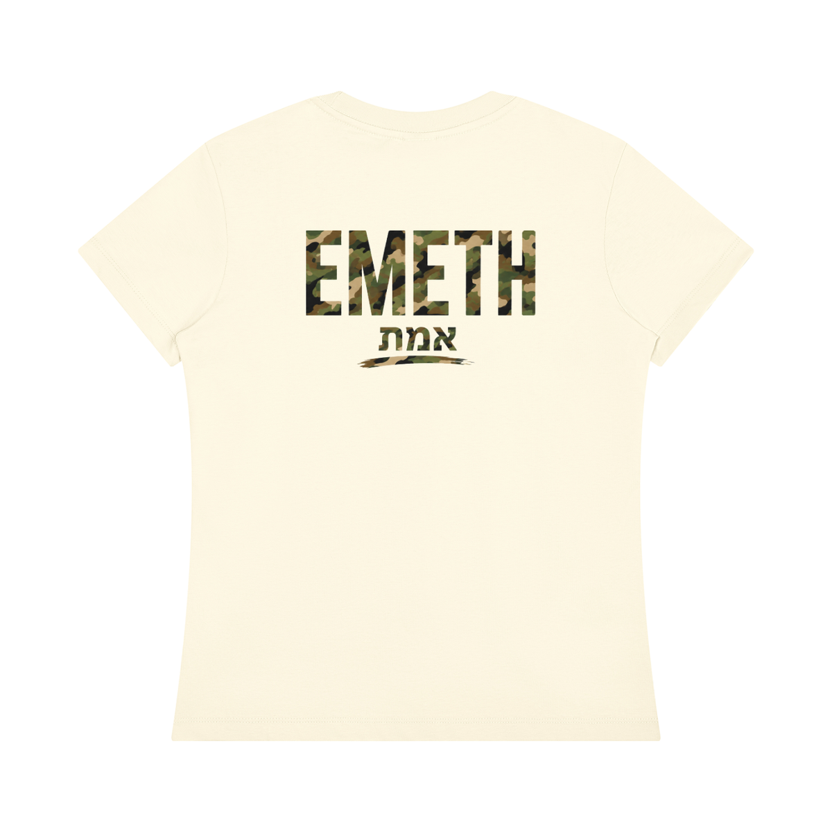 EMETH CAMO | T-shirt Femme Coton Sorona 240G
