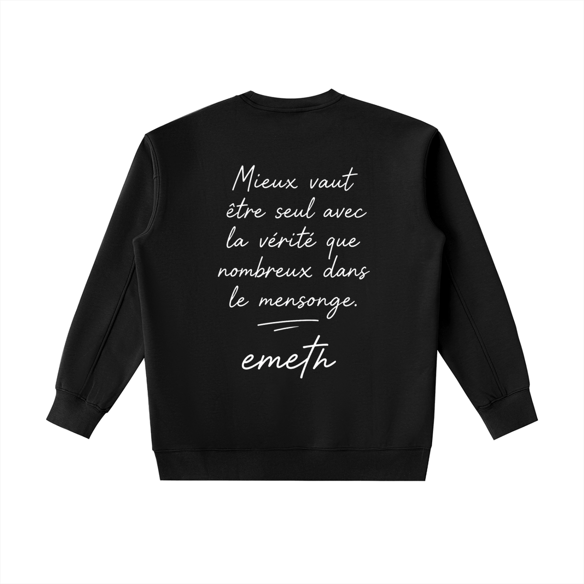 Crewneck,crewneck,homme,emeth,essential