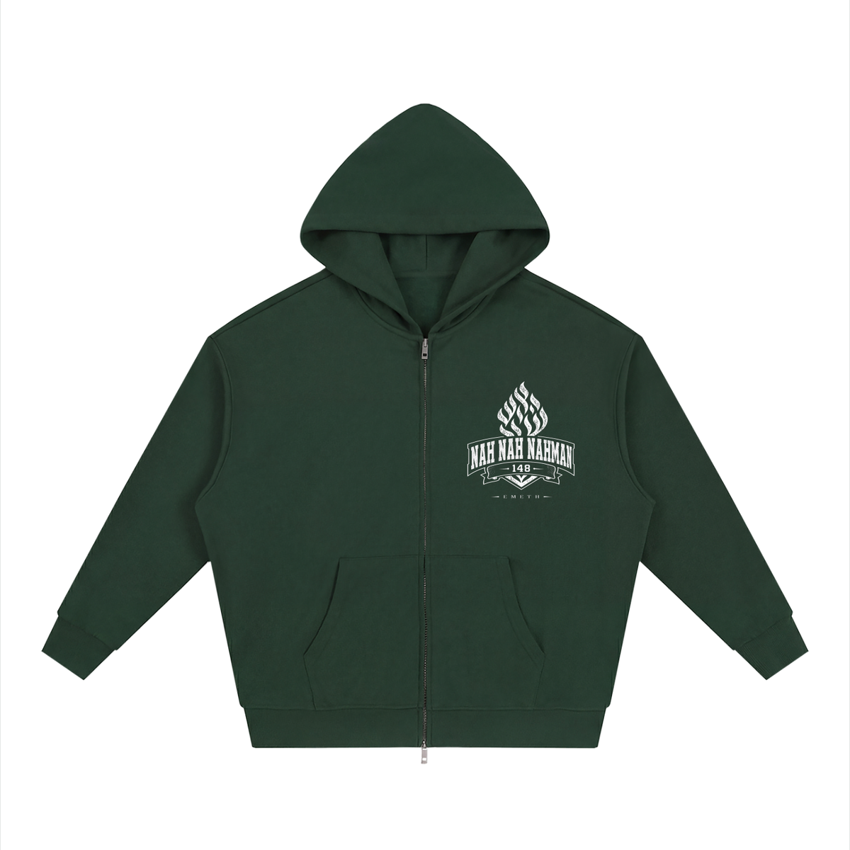 EMETH Na Nach Nahman | Hoodie Zippé