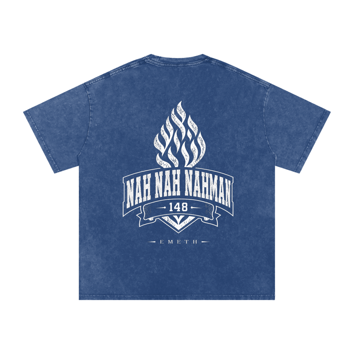 EMETH NAH NAH NAHMAN | T-shirt Snow Wash