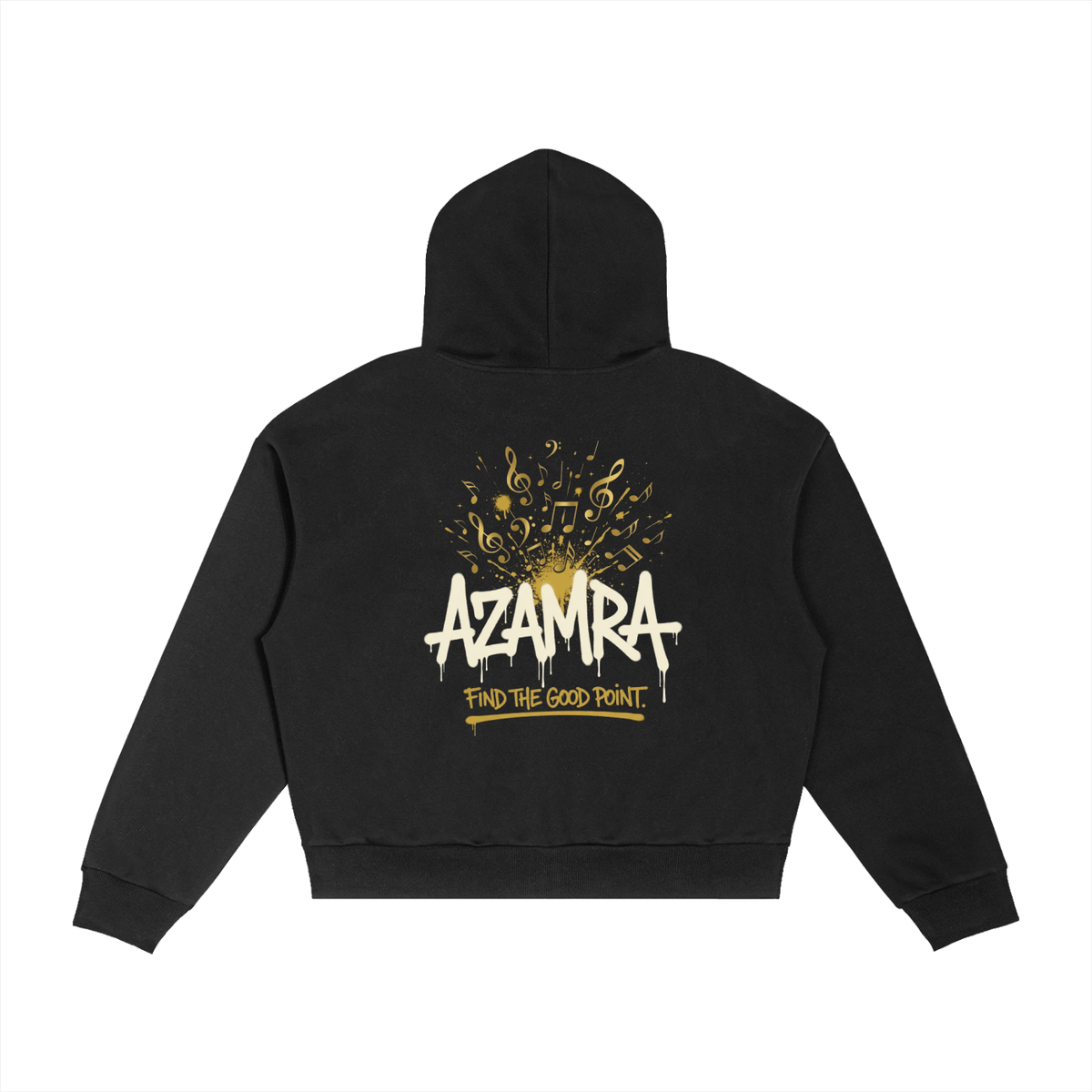 EMETH™ AZAMRA 148 — Hoodie Zippé - Noir / S - EMETH