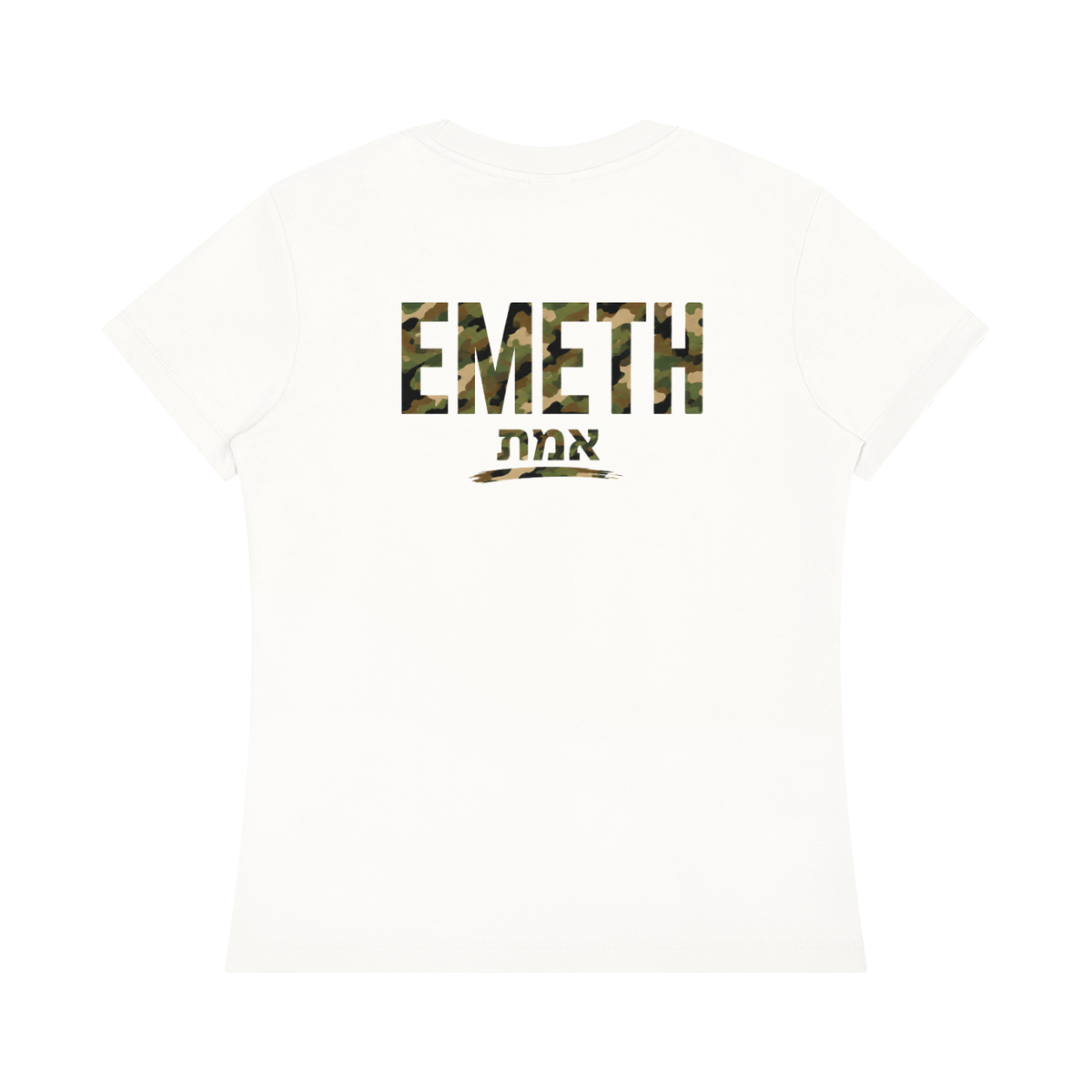 EMETH CAMO | T-shirt Femme Coton Sorona 240G