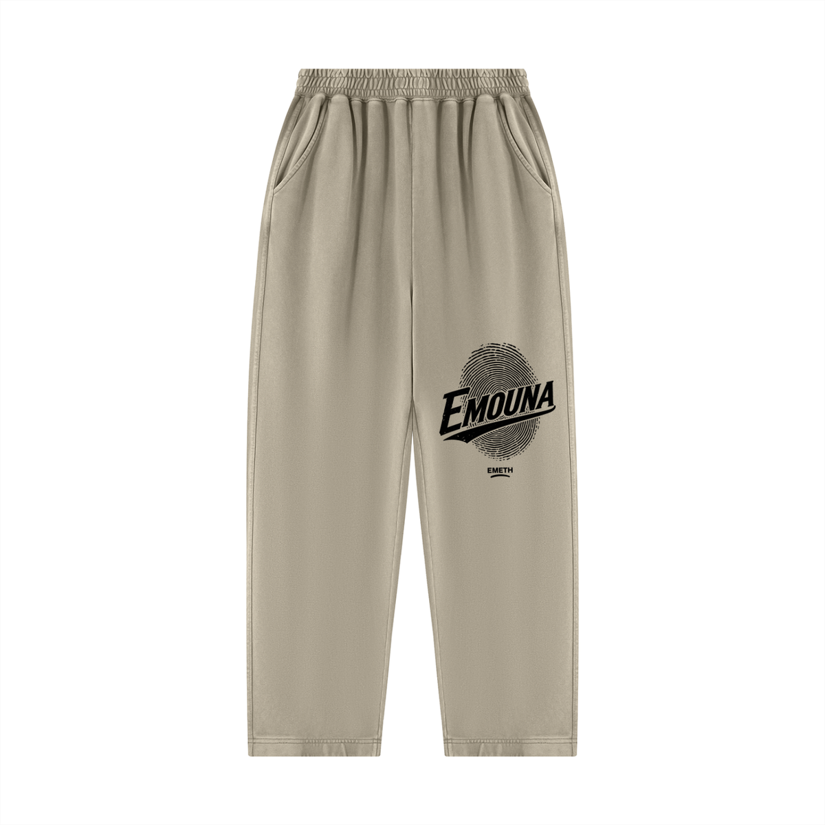 EMETH Emouna Empreinte | Pantalon Ballon Mineral Wash