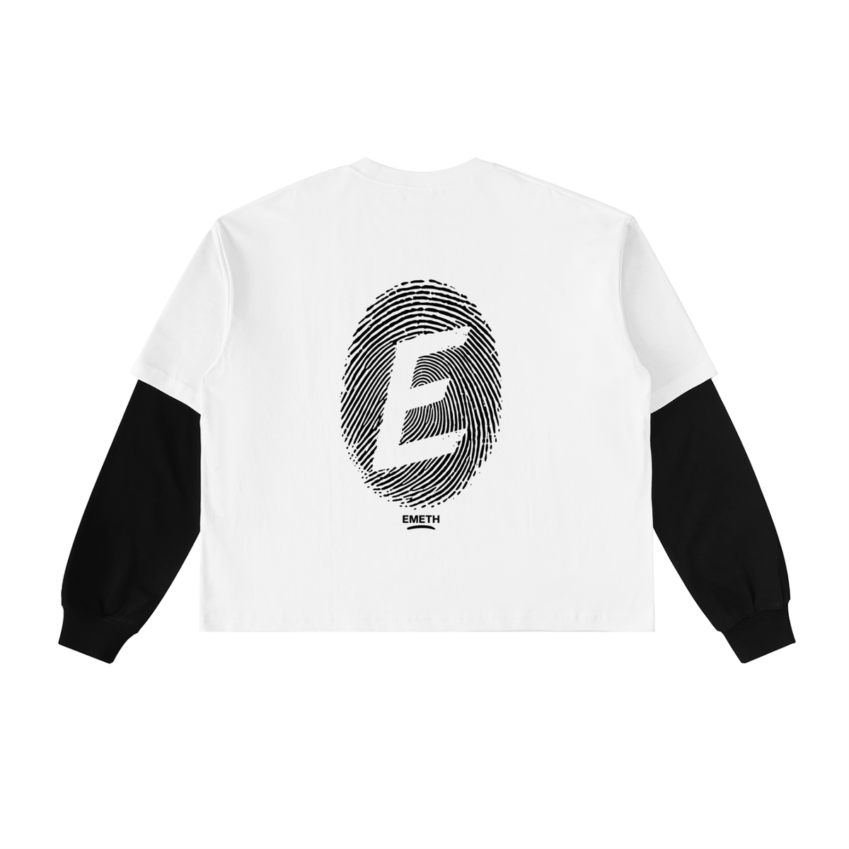 EMETH Emouna Empreinte | T-shirt Manches Contrastantes