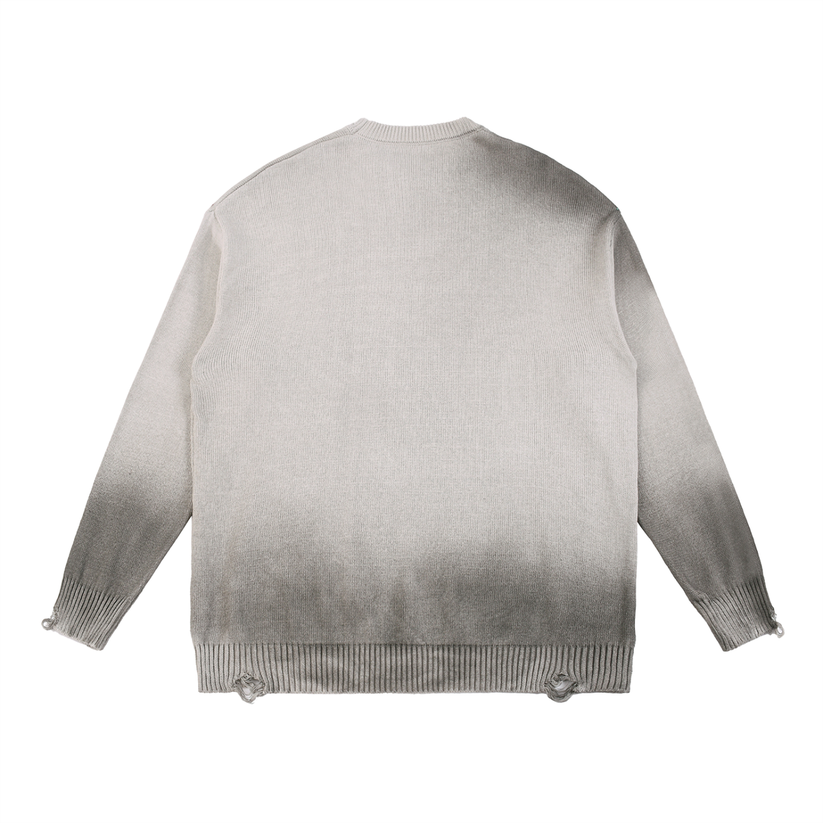 EMETH Essentials Flamme | Sweat Col Rond Distressed