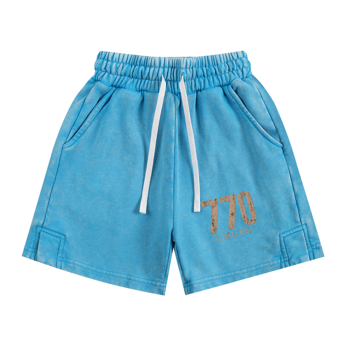 Short Enfant Snow Washed 770 Signature – 290 GSM | EMETH Kids