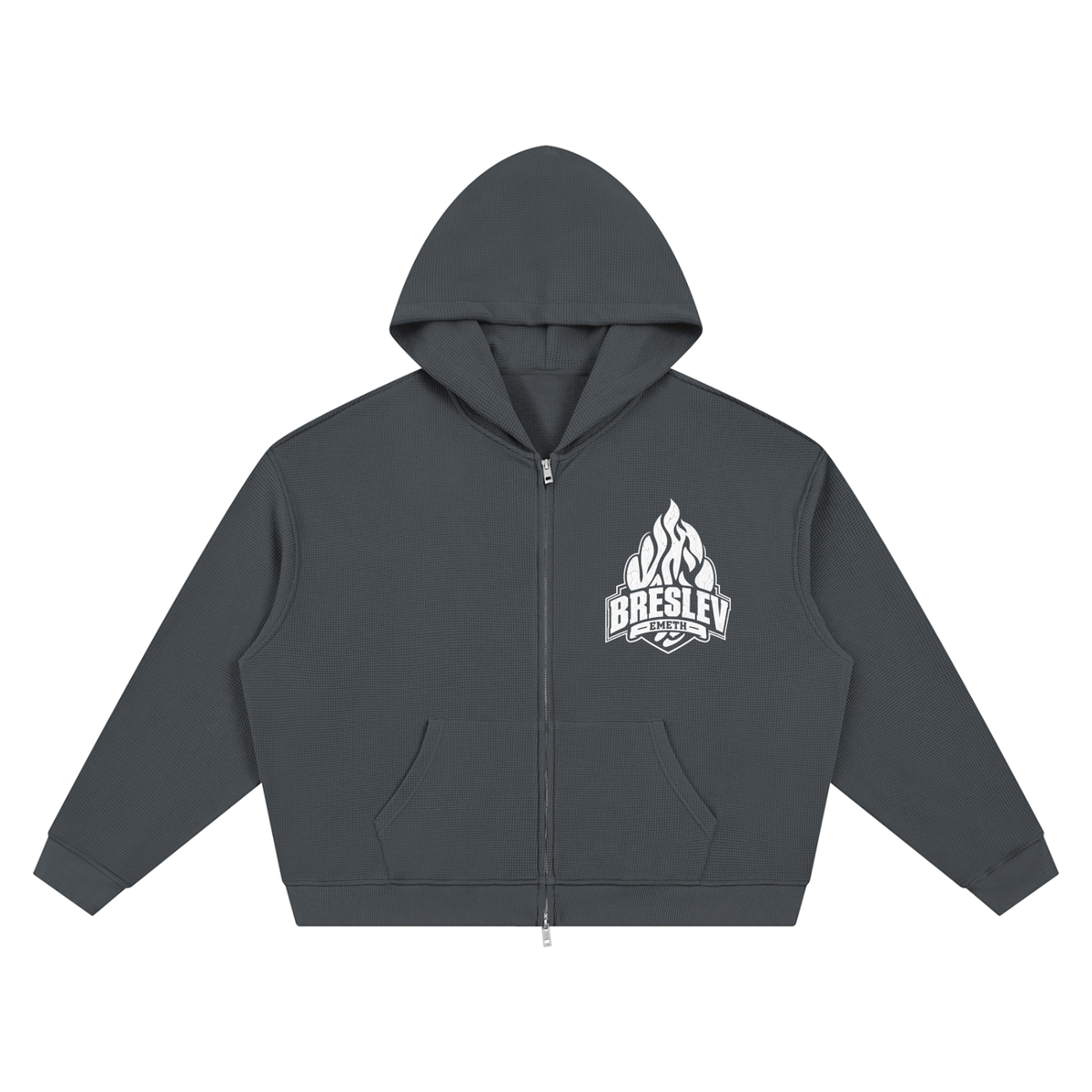 EMETH 148 Breslev | Hoodie Zippé Waffle