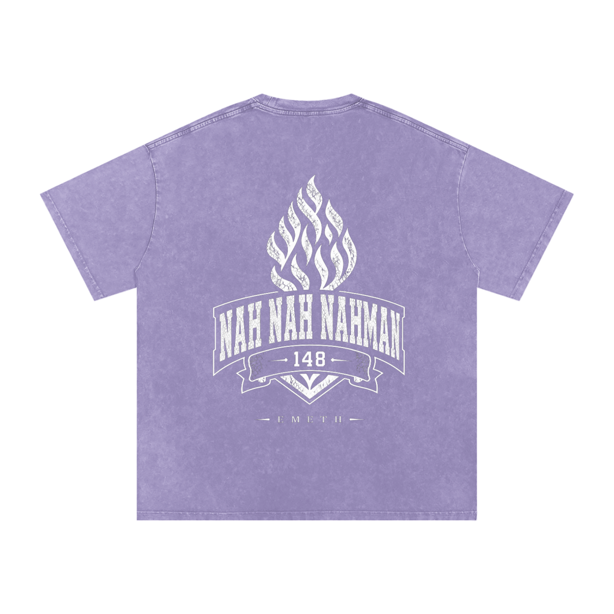 EMETH NAH NAH NAHMAN | T-shirt Snow Wash