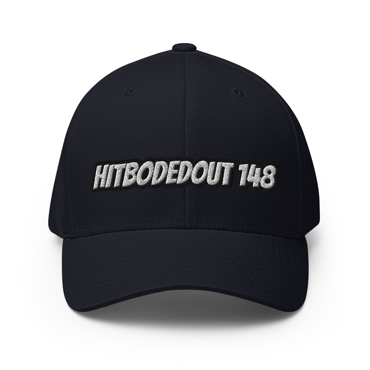 EMETH™ 148 HITBODEDOUT — Casquette Brodée - Bleu Marine Foncé / S/M - EMETH