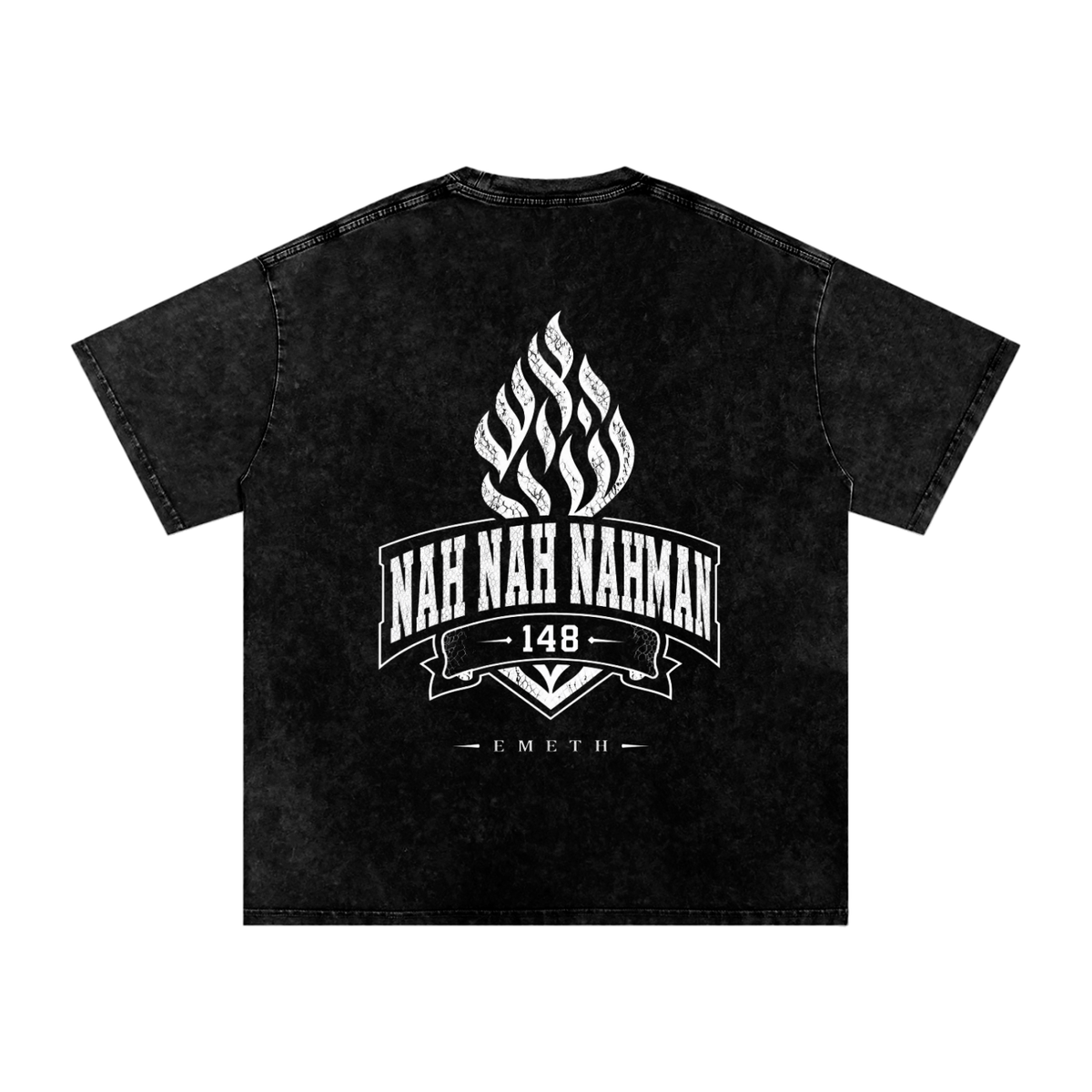 EMETH NAH NAH NAHMAN | T-shirt Snow Wash