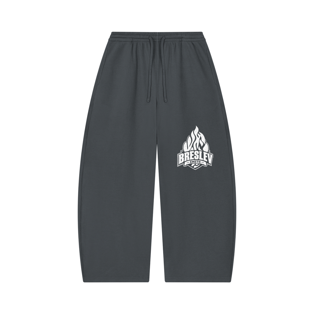 EMETH 148 Breslev | Pantalon Barrel Leg Waffle